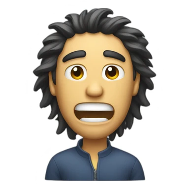 a developer ripping his hair out sticker