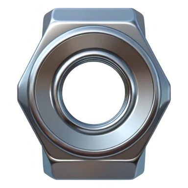 1 hex nut sticker