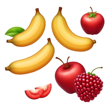 Rol glaseado con frutos rojos sticker