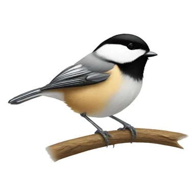 chickadee sticker