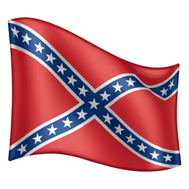  confederate flag emoji sticker