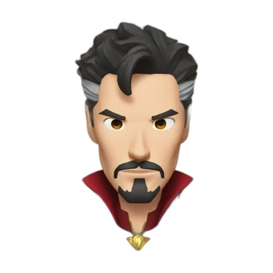 Marvel Doctor Strange head sticker