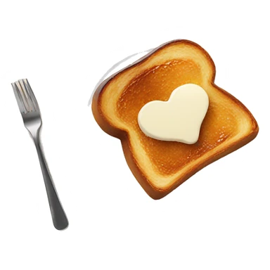 french toast on a white plate sticker