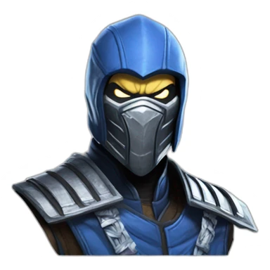 Mortal Kombat subzero sticker