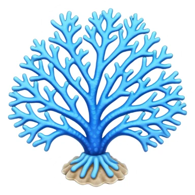 blue Coral sticker