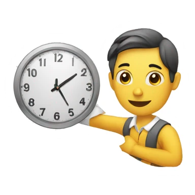 customer planning time  sticker