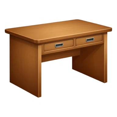 a desk table sticker