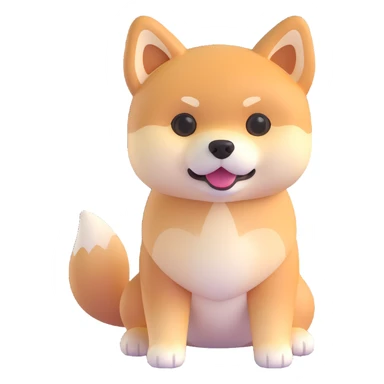 cute shiba inu sticker