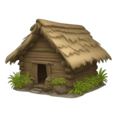 Hut sticker