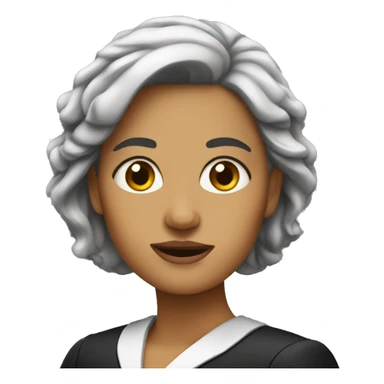 female lawyer sticker