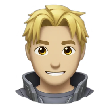 Alphonse elric sticker