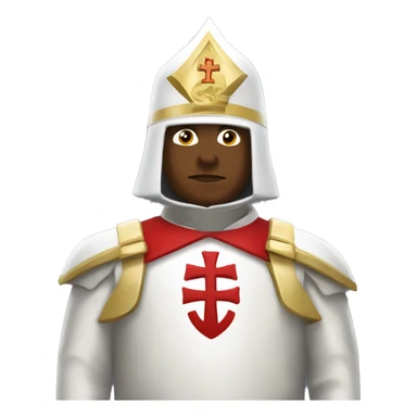 Caballero templario sticker