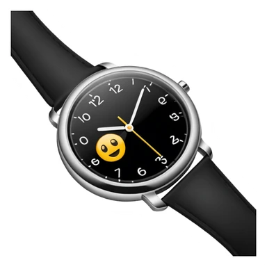 um RELÓGIO minimalista sticker