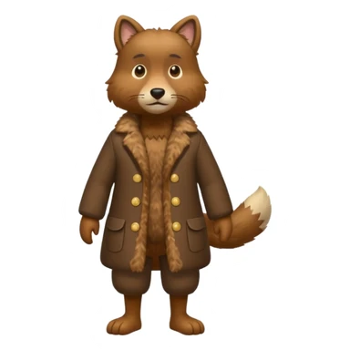 Rocruff, full body sticker