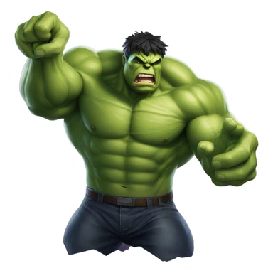 hulk from Marvel Rivals sticker