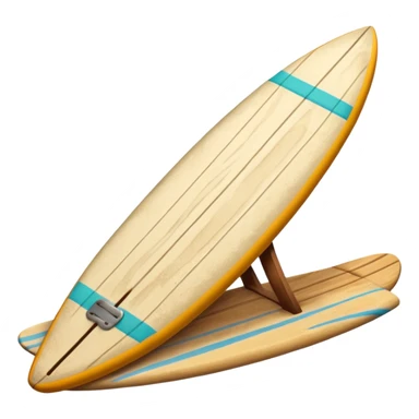 Surfboard Stuck in Sand sticker