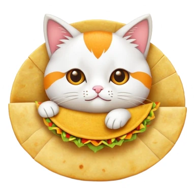 Taco cat sticker