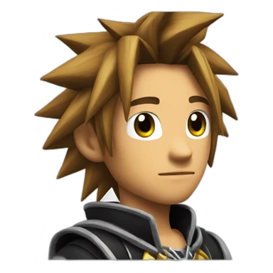 Kingdom hearts sticker