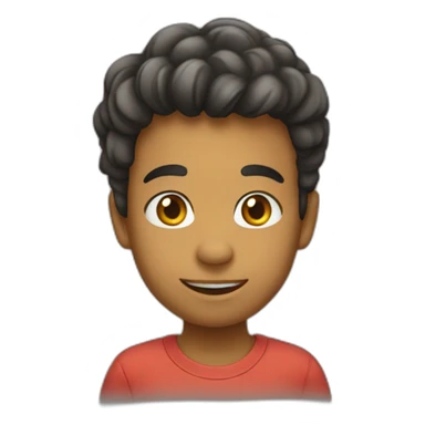 Carinha de coração  sticker