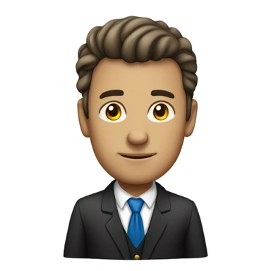 Empresario decepcionado sticker