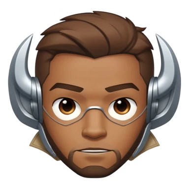 Sam Wilson with side-whiskers from avenger sticker