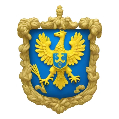 Ukrainian coat of arms  sticker