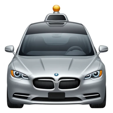 long big luxury self driving car sticker
