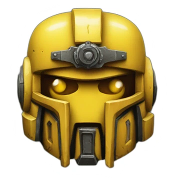 warhammer 40k yellow tau sticker