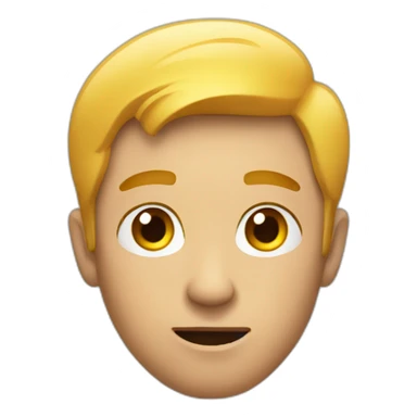 Man shrugging sticker