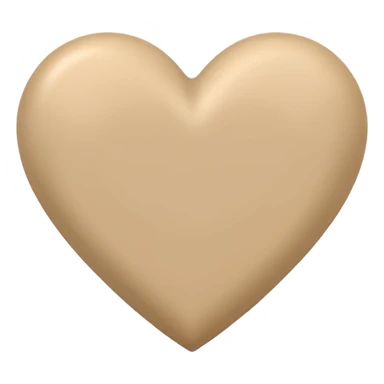 Corazon beige sticker