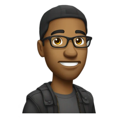 Le rappeur népal sticker