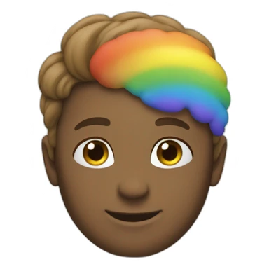 rainbow unitas sticker