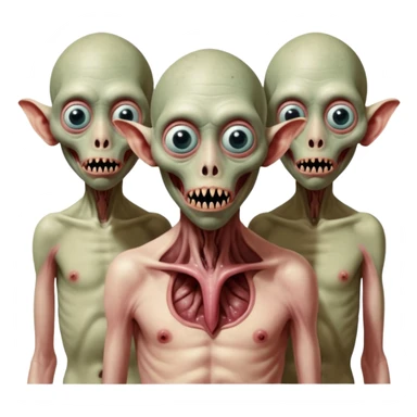 cinematic -  69 hieronymus bosch phantasmagorical mutated beings - human hybrids sticker