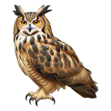 Eurasian Eagle-Owl sticker