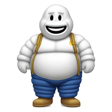 michelin man sticker