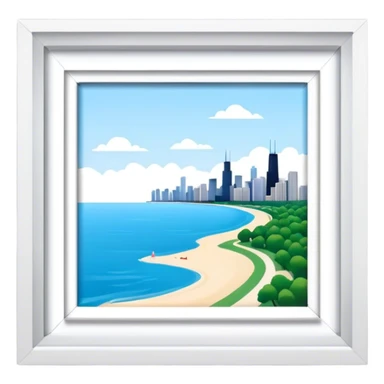 Chicago Lake Michigan sticker