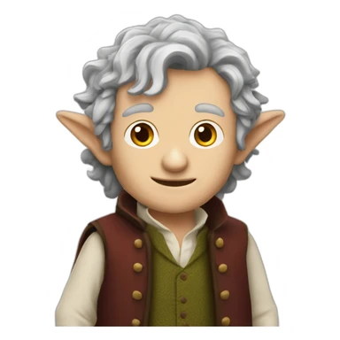 Bilbo baggins sticker