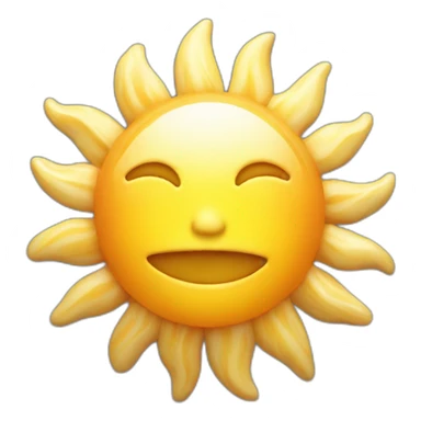 a single marble that looks like the sun sticker