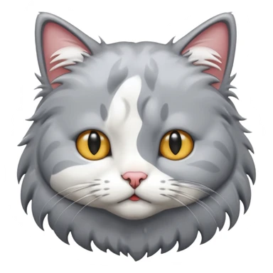 Wet cat sticker
