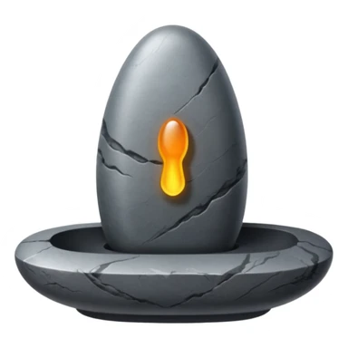 Shiva linga sticker