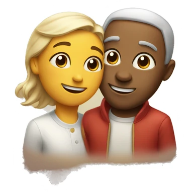 Happy and loving but sad  sticker