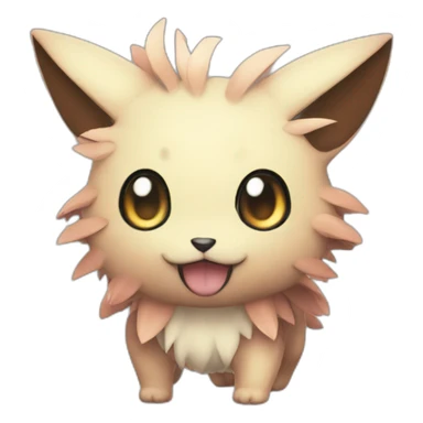 Evoli pokemon sticker