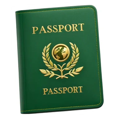 green Passport sticker