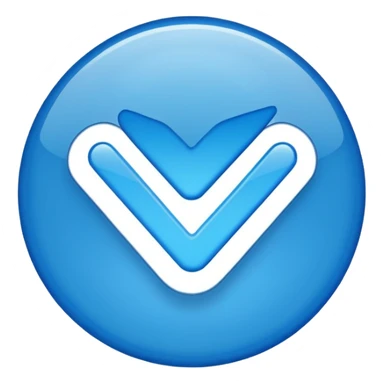 Create a instagram verified blue tick sticker