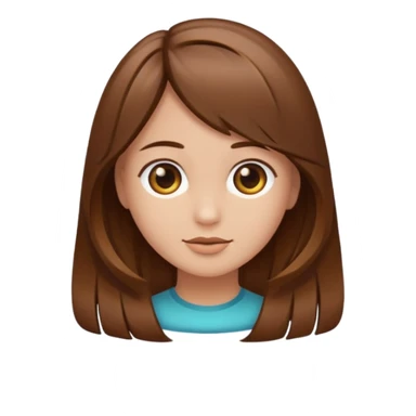 I meant a single hair illustration sticker