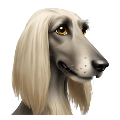 Afghan Hound sticker