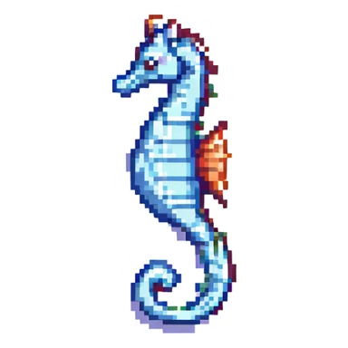 seahorse sticker