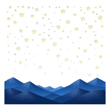 starry sky sticker