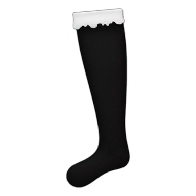 black stockings sticker
