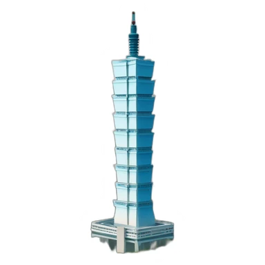 Taipei 101 tower sticker